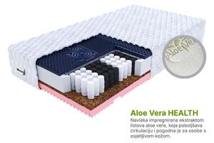 Džepićasti medicinski madrac s kokosom Gina 90x200 Navlaka: AloeVera (dodatna navlaka), Visina: 21 cm