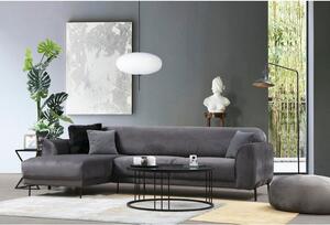 Atelier Del Sofa Kutna garnitura na razvlačenje, Antracit, Image Corner Left ( Chl-3R ) - Anthracite