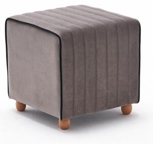 Atelier Del Sofa Tabure, Sivo, Mona Puf - Grey