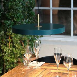 UMAGE Asteria srednja viseća lampa mesing zelena