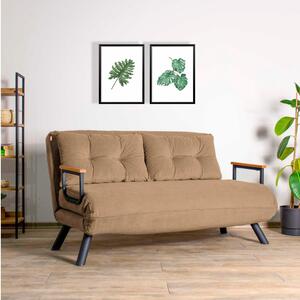Zondo.hr Sofa futon Sandy (svijetlosmeđa). Akcija -30%. 1101767