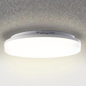 Heitronic LED stropna svjetiljka Pronto, okrugla, senzor pokreta, Bijela, Plastika