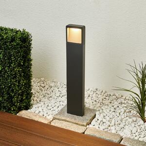 Lucande LED putna svjetiljka Leya, 65 cm, antracit, metal, IP54