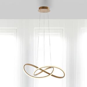 LED visilica Maria, 3-step-dim, mesing