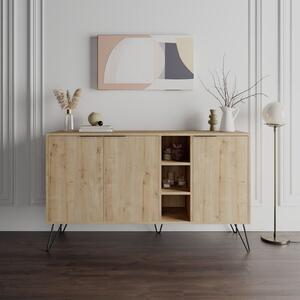 Woody Fashion Konzola, hrast, Clara Console - Oak