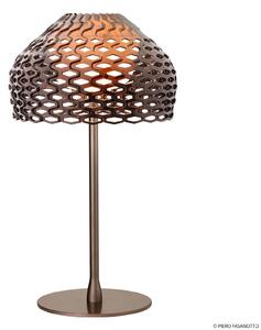 FLOS Tatou T stolna lampa s prigušivačem, oker siva