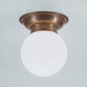 Berliner Messinglampen Plafonjera Jim - ručni rad, prigušiva, Bronca / stari mesing, Područje hodnika, Metal