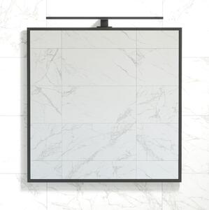 BATH DELUXE 01-080-05-02-00 - Kupaonsko ogledalo BORGSTED 80x80 cm crna