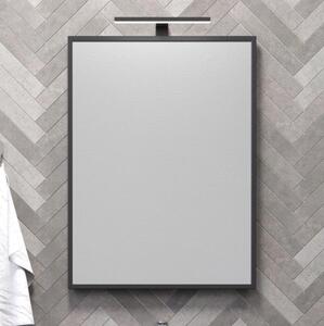 BATH DELUXE 01-060-05-02-00 - Kupaonsko ogledalo BORGSTED 60x80 cm crna