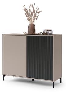 Komoda RONJA taupe/crna