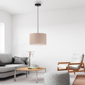 SAMO SVJETLO. Viseća lampa Green Duro, tekstil, bež