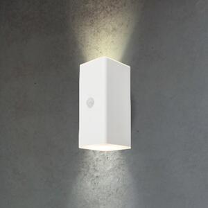 LED vanjska zidna svjetiljka na baterije 3788016, bijela, senzor, gore/dolje