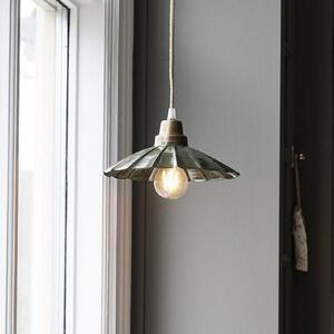 PR Home Ester viseća svjetiljka, zelena, Ø 24 cm, željezo, utikač, Zelena, Dnevni boravak/blagovaonica, Metal