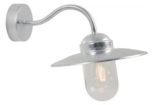 Nordlux - Vanjska zidna svjetiljka LUXEMBOURG 1xE27/60W/230V IP54 srebrna