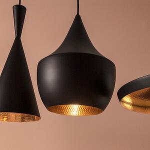 Tom Dixon Beat Fat LED visilica, crna