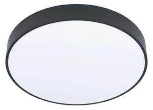 LED stropna lampa Zubieta-A, crna, Ø30cm