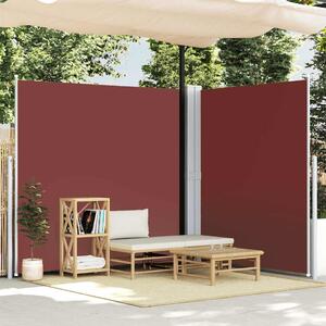Uvlačiva bočna tenda smeđa 220 x 600 cm - Smeđa / 220 x 600 cm