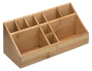 Bambuski organizator s 10 pretinaca TRIANGLE 23x9,5 cm