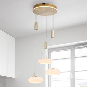 Paul Neuhaus Q-ETIENNE viseća lampa okrugla, mesing