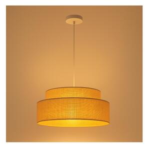 Luster na sajli BOHO 1xE27/60W/230V pr. 40 cm bež