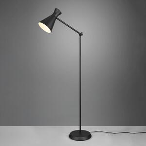 Podna lampa Enzo, visina 150 cm, crna