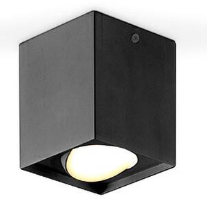 EVN Kardanus LED stropna svjetiljka, 9x9cm, crna