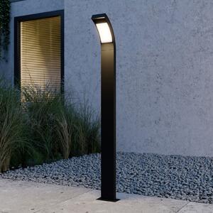 Lucande LED staza Juvia, 100cm, antracit, metal, IP54, Crno, Aluminij
