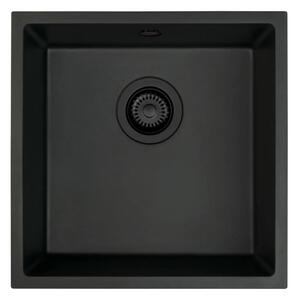 Deante ZQA_N10A - Kuhinjski sudoper CORDA 44x44 cm granit/crna