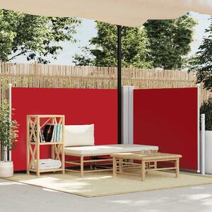 Uvlačiva bočna tenda 100 x 600 cm crvena - Crvena / 100 x 600 cm