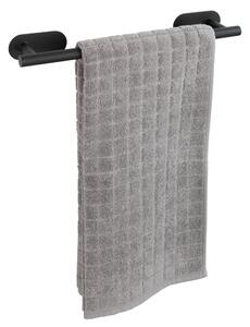 Crni mat držač za ručnike od nehrđajućeg čelika Wenko Orea Turbo-Loc®