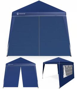 Party šator / paviljon CAPRI PLUS s 2 bočne stranice, 3×3 m, plava Casaria