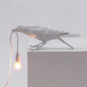 SELETTI Bird Lamp LED ukrasna stolna svjetiljka razigrana bijela