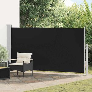 Bočna tenda za dvorište/terasu 160 x 300 cm crna - Crna / 160 x 300 cm