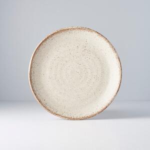 Bijeli keramički tanjur MIJ Fade, ø 24 cm