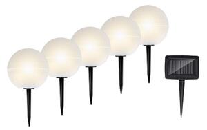 Grundig - SET 5x LED RGBW Solarna svjetiljka LED/3,2V IP44