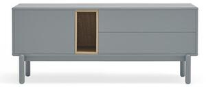 Plava/siva TV komoda 140x56 cm Corvo – Teulat
