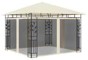 Sjenica s mrežom protiv komaraca 3 x 3 x 2,73 m krem 180 g/m² - Krema / 3 x 3 x 2.73 m