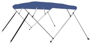 Tenda bimini s 4 luka plava 243 x 180 x 137 cm - Bijela / 243 x 180 x 137 cm