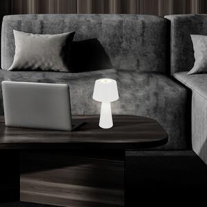Kihi LED stolna lampa s punjivom baterijom, bijela