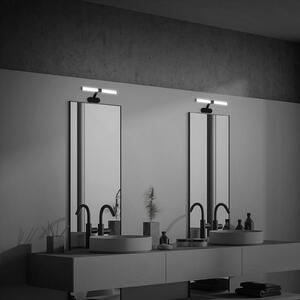 LED zidna svjetiljka Runt IP44 ruka 4,000K crna
