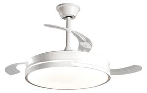 Aigostar - LED Prigušivi stropni ventilator LED/36W/230V 2700-6500K + DU bijela
