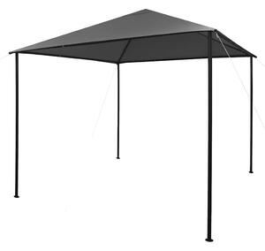 Sjenica od tkanine i čelika 3 x 3 m antracit 180 g/m² - Antracitno siva / 3 x 3 m