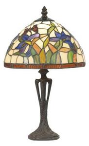 Diskretna stolna lampa ELANDA, stil Tiffany 41 cm