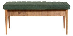 Woody Fashion Klupa, Atlantski bor zelena, Vina 1070 - 1 - Green, Atlantic