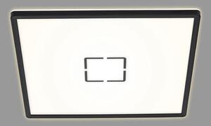Gratis LED stropna svjetiljka, 42 x 42 cm, crna