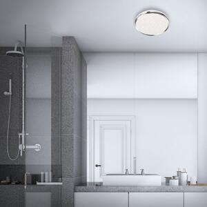 Acorus LED stropna svjetiljka, IP44, zvjezdasti ukras, Ø 28 cm