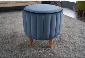 Atelier Del Sofa Tabure, Plava, Lindy Puf - Blue