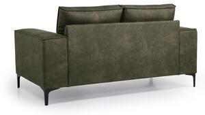Zelena sofa od imitacije kože 164 cm Copenhagen – Scandic