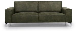 Zelena sofa od imitacije kože 224 cm Copenhagen – Scandic