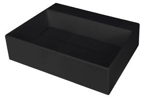 Deante CQR_NU5M - Nadgradni umivaonik CORREO 40x50 cm granit/crna